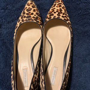 Cole Haan leopard print wedge